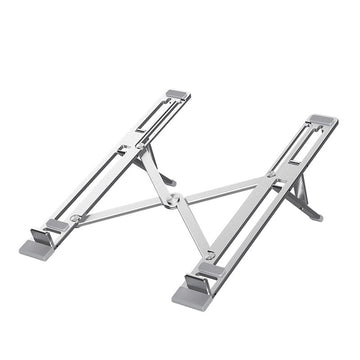 Portable U6 Aluminium Foldable Laptop Stand For Desk  Professionals |Trend Tech Depot