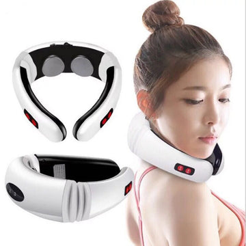 Cervical Spine Massager Electromagnetic Electric Shock Pulse Cervical | Trend Tech Depot