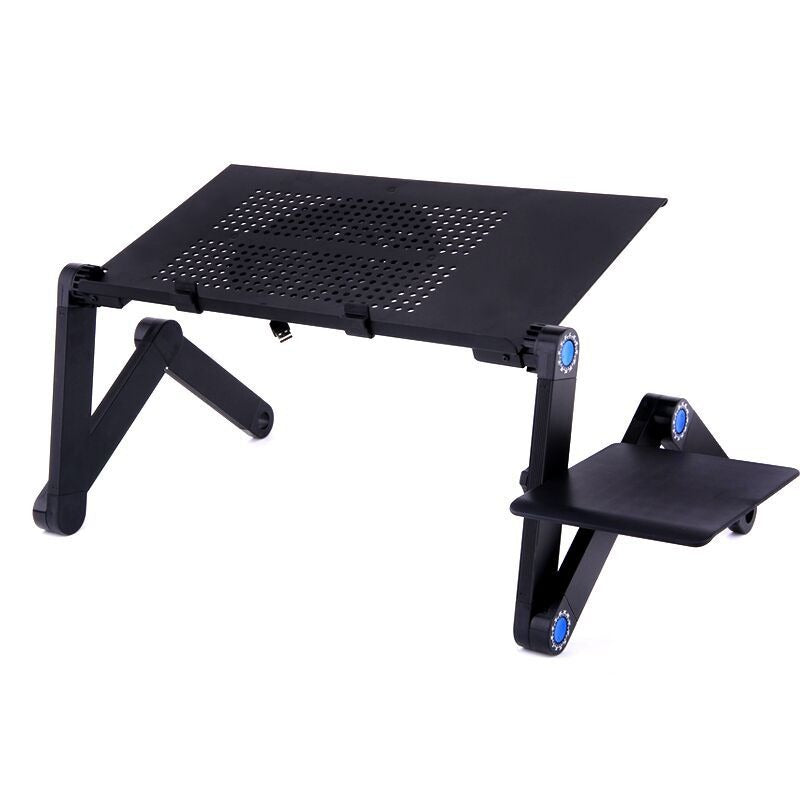 Aluminium Folding Cooling Laptop Table Bed Computer Table iPad Desk Lazy | Trend Tech Depot