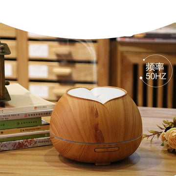 Wood Grain Aroma Diffuser Ultrasonic Smart Home Appliances | Trend Tech Depot