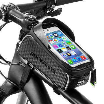 Fahrradtasche 6 Touchscreen Rahmentasche Radsport Top Wasserdicht |Trend Tech Depot