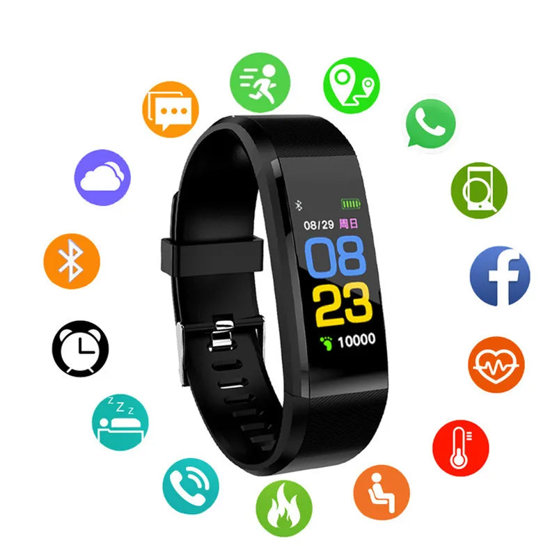 Smart Bracelet Sport Bluetooth Measuring Blood Pressure Information |Trend Tech Depot - Trend Tech Depot