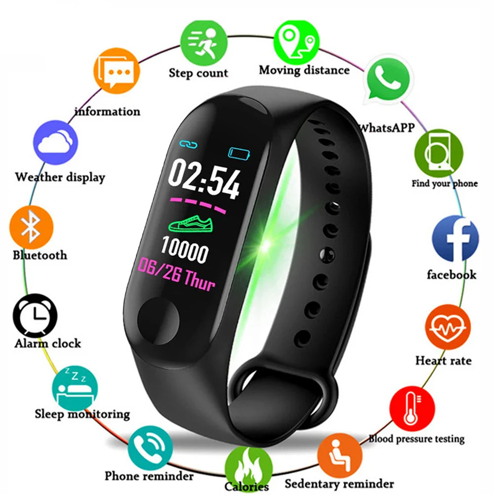 Smart Bracelet Sport Bluetooth Measuring Blood Pressure Information |Trend Tech Depot - Trend Tech Depot