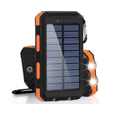 Outdoor Waterproof Solar Power Bank Capacity | Trend Tech Depot