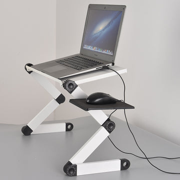 Cooling Laptop Desk Creative Aluminum Alloy Bed Desk Mobile Lazy | Trend Tech Depot