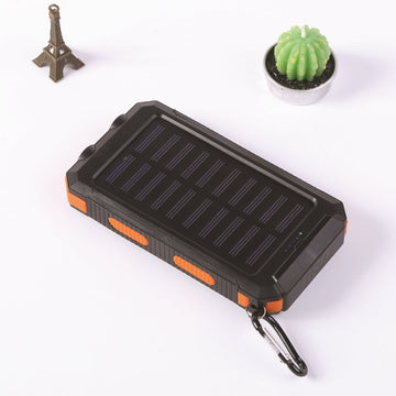 Outdoor Waterproof Solar Power Bank Capacity | Trend Tech Depot