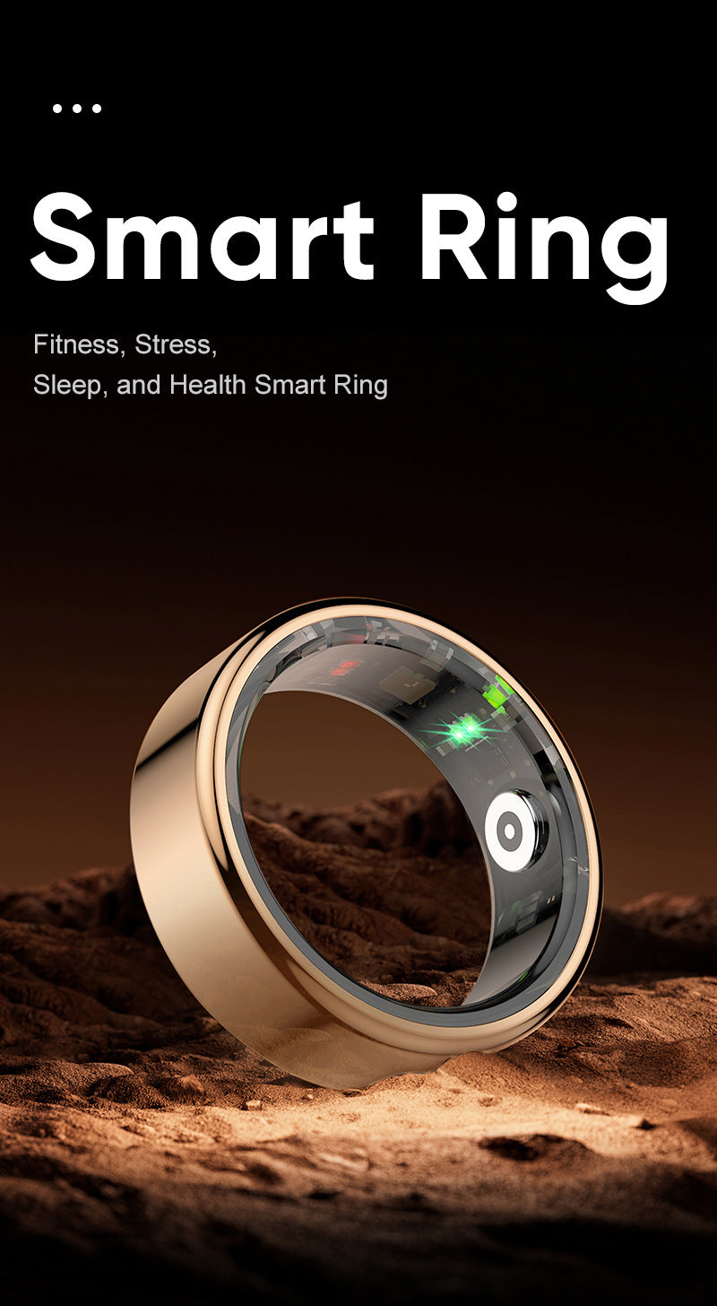 Smart Ring Waterproof Pressure Blood Oxygen Sleep Heart Rate Step Monitoring |Trend Tech Depot - Trend Tech Depot