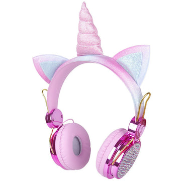 Cute Unicorn Headphones With Mic and Noise Cancellation Gaming Headset For Kids | Trend Tech Depot