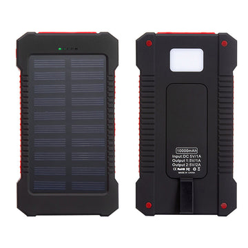 Portable Power Bank Solar Charger External Battery Pack Type C Input Output |Trend Tech Depot