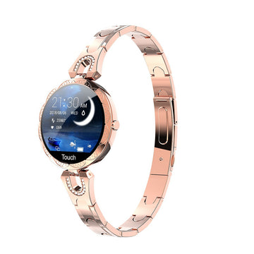 Wasserdichtes Herzfrequenz-Blutdruckmessgerät mit Bluetooth-Anruf Smart Watch Goddess-Modell für Frauen | Trend Tech Depot