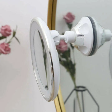 Portable Magnifying Makeup Mirror For Home, Travel, Make Up, Plucking Eyebrows |Trend Tech Depot