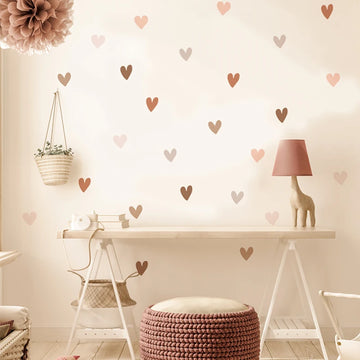 Love Heart Wall Sticker Vinyl Decals Bedroom Child'S Bedroom Wall Stickers |Trend Tech Depot