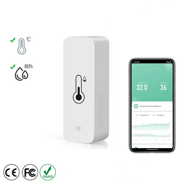 Temperature Humidity Sensor Remote Monitor Smart Home Work Alexa Google |Trend Tech Depot