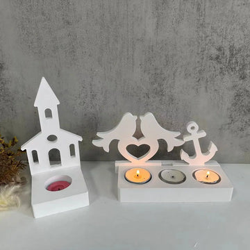 Bird Anchor House Silicone Candle Molds Gypsum Candle |Trend Tech Depot