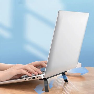 Portable Laptop Stand Notebook Keyboard Plastic Cooling Kickstand Pad |Trend Tech Depot