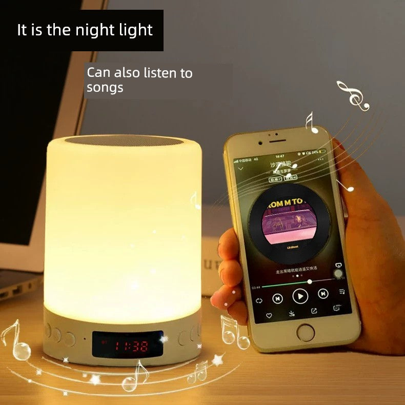 Bluetooth Audio Small Night Lamp Wireless Creative Romantic Bedroom |Trend Tech Depot