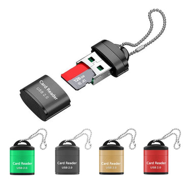 Mini USB 2.0 Micro SD/TF Speicherkartenleser Hochgeschwindigkeits-USB-Adapter für Mobiltelefon |Trend Tech Depot