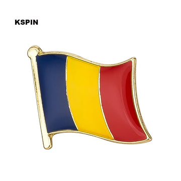 Romania Flag Laple Pin Badge Brooch With Pride On Special Occasions Or Every Day |Trend Tech Depot