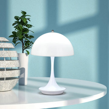 Led Mushroom Small Table Lamp Portable USB Charging Dimmable Flower Bud Lamp |Trend Tech Depot