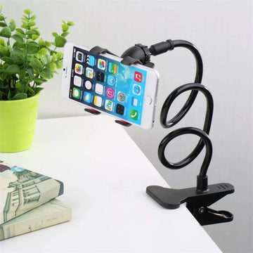 Universal Lazy Mobile Phone Holder Flexible Bed Desk Table Phone Stand Clip |Trend Tech Depot