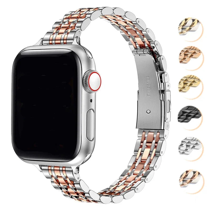 Stainless Steel Strap For Apple Watch Ultra Metal Bracelet Iwatch |Trend Tech Depot