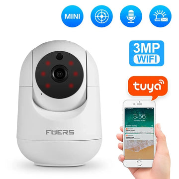 Tuya Smart Home Indoor Wireless Camera Ai Detect Automatic Tracking Security |Trend Tech Depot