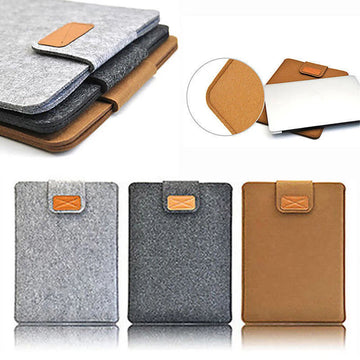 Solid Color Sleeve Slim Tablet Case Cover Bag For Macbooks Air Pro |Trend Tech Depot