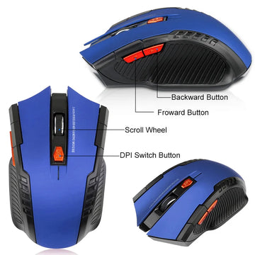 Mini Mouse Wireless Mouse Silent Mice Optical Computer Pc Laptop Keyboard |Trend Tech Depot