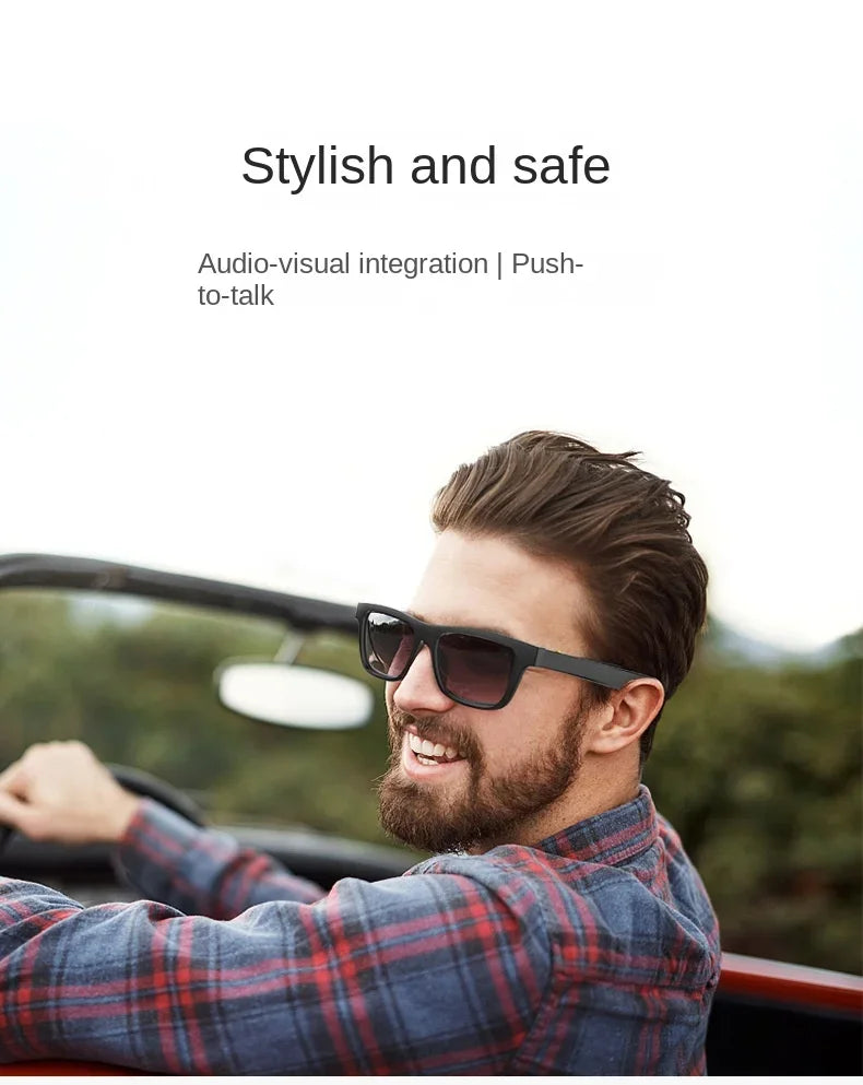 Smart Glasses Driving Sunglasses Bluetooth Headphones Polarized Hands-Free Calling Listening To Music Game |Trend Tech Depot - Trend Tech Depot