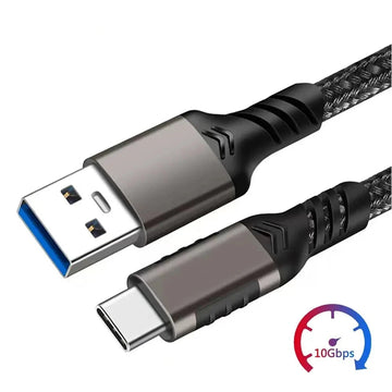 C 3.2 GBPS 2 Type C To USB Cable 20GBPS 4K@60hz Video VR Data Cable 5A 100W PD Fast Charging For Macbook Laptop | Trend Tech Depot