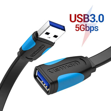 Vention USB-zu-USB-Kabel, Stecker zu Buchse, Verlängerungskabel, USB 3.0, Datenkabel |Trend Tech Depot