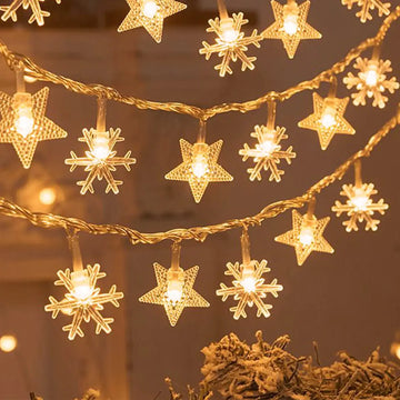 Led Star Gradient Lights Decorative Lamps  For Christmas Decoration |Trend Tech Depot